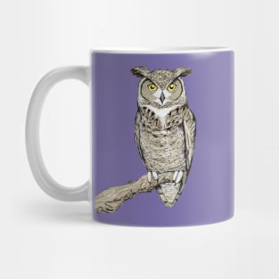 Great horned owl Mug